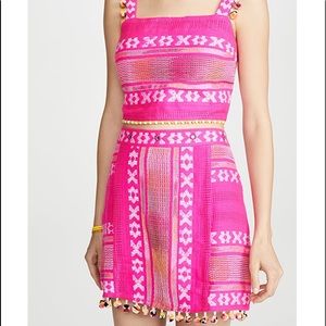 Brand New Saylor 2-piece hot pink pattern set